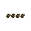 Закладная для крепления Foil TrackNut M8 Brass QM 4шт.